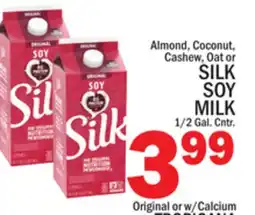 C Town SILK SOY MILK offer