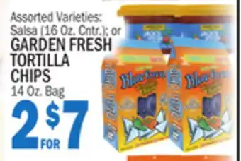 C Town GARDEN FRESH TORTILLA CHIPS offer