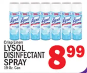 C Town LYSOL DISINFECTANT SPRAY offer