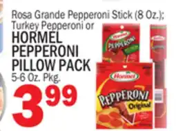 C Town HORMEL PEPPERONI PILLOW PACK 5-6 Oz. Pkg offer