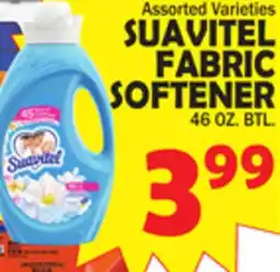 Bravo Supermarkets SUAVITEL FABRIC SOFTENER offer