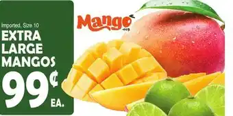 Bravo Supermarkets EXTRA LARGE MANGOS offer