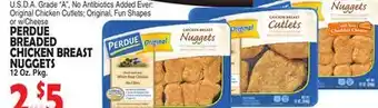 Bravo Supermarkets PERDUE BREADED CHICKEN BREAST NUGGETS offer