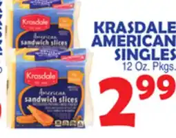 Bravo Supermarkets KRASDALE AMERICAN SINGLES offer