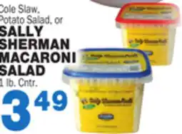 Bravo Supermarkets SALLY SHERMAN MACARONI SALAD offer