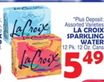 Bravo Supermarkets LA CROIX SPARKLING WATER offer