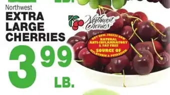 Bravo Supermarkets EXTRA LARGE CHERRIES offer