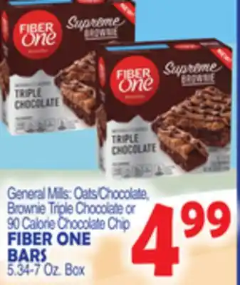 Bravo Supermarkets FIBER ONE BARS offer