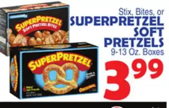 Bravo Supermarkets SUPERPRETZEL SOFT PRETZELS offer