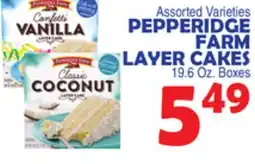 Bravo Supermarkets PEPPERIDGE FARM LAYER CAKES offer