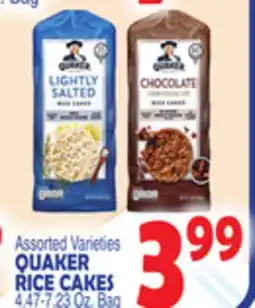 Bravo Supermarkets QUAKER RICE CAKES offer