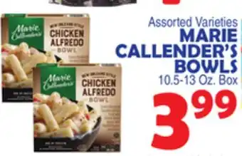 Bravo Supermarkets MARIE CALLENDER'S BOWLS offer