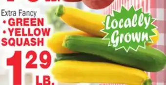 Bravo Supermarkets • GREEN • YELLOW SQUASH offer