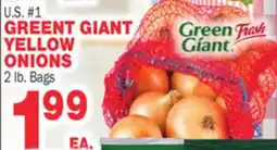 Bravo Supermarkets GREEN GIANT YELLOW ONIONS offer