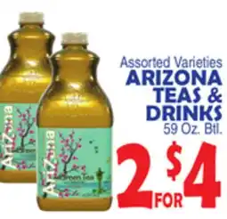 Bravo Supermarkets ARIZONA TEAS & DRINKS offer