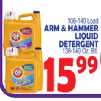 Bravo Supermarkets ARM & HAMMER LIQUID DETERGENT offer