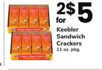 ACME Keebler Sandwich Crackers offer