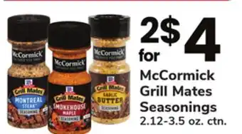 ACME McCormick Grill Mates Seasonings offer