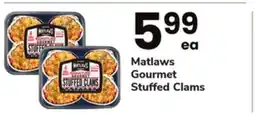 ACME Matlaws Gourmet Stuffed Clams offer