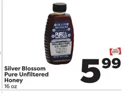 Weis Markets Silver Blossom Pure Unfiltered Honey offer