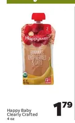 Weis Markets Happy Baby Clearly Crafted offer