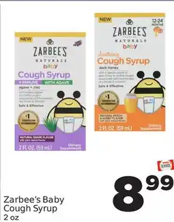 Weis Markets Zarbee's Baby Cough Syrup offer