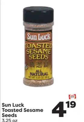 Weis Markets Sun Luck Toasted Sesame Seeds offer