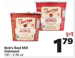 Weis Markets Bob's Red Mill Oatmeal offer
