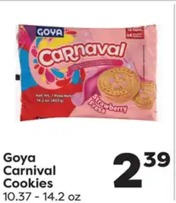 Goya Carnival Cookies