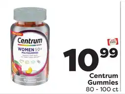 Weis Markets Centrum Gummies offer
