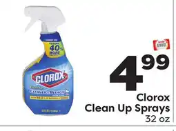 Weis Markets Clorox Clean Up Sprays offer