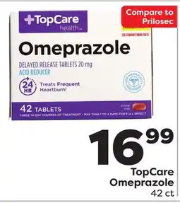 Weis Markets TopCare Omeprazole offer