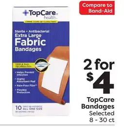Weis Markets TopCare Bandages offer