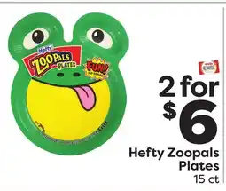 Weis Markets Hefty Zoopals Plates offer