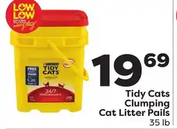 Weis Markets Tidy Cats Clumping Cat Litter Pails offer