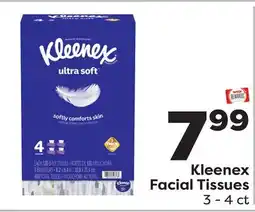 Weis Markets Kleenex Facial Tissues offer