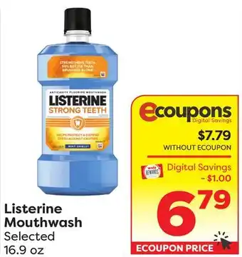 Weis Markets Listerine Mouthwash offer