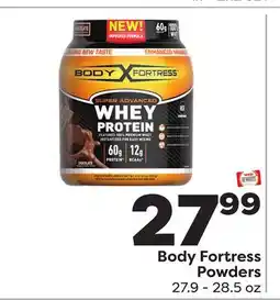 Weis Markets Body Fortress Powders offer