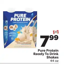 Weis Markets Pure Protein Ready To Drink Shakes offer