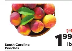 Weis Markets South Carolina Peaches offer
