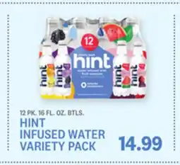Kings Food Markets HINT INFUSED WATER VARIETY PACK offer