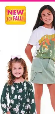 Boscov's Girls 4-16 Knit Tops Tees offer