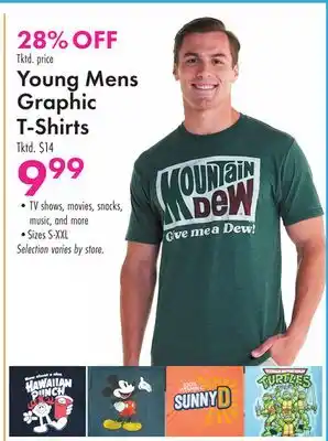 Boscov's Young Mens Graphic T-Shirts offer