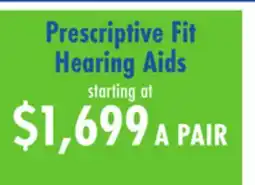 Boscov's Prescriptive Fit Hearing Aids offer