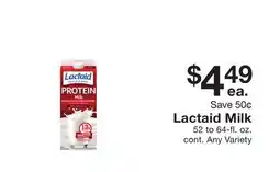 Fairway Store Market Lactaid Milk offer