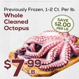DeCicco & Sons Whole Cleaned Octopus offer