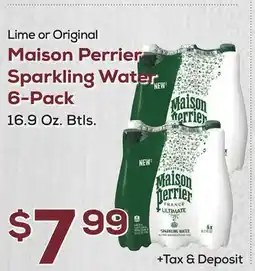 DeCicco & Sons Maison Perrier Sparkling Water 6-Pack offer