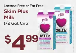 DeCicco & Sons Skim Plus Milk offer