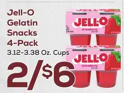 DeCicco & Sons Jell-O Gelatin Snacks 4-Pack offer