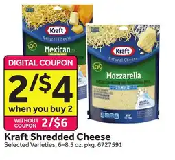 Stop&Shop Kraft Shredded Cheese offer